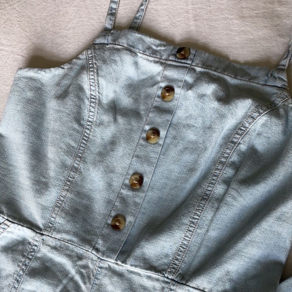 light denim jumpsuit - Picture 3 of 3